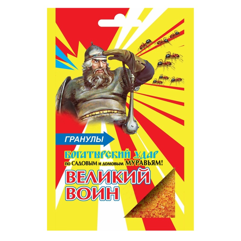 Гранулы от муравьев Великий воин